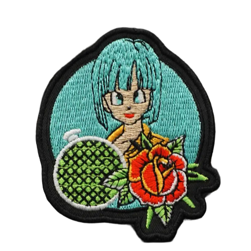 Saiyan Saga 'Bulma | Rose' Embroidered Patch