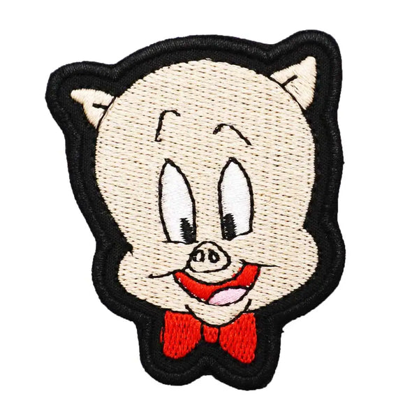 Looney Tunes 'Porky Pig | Head' Embroidered Patch