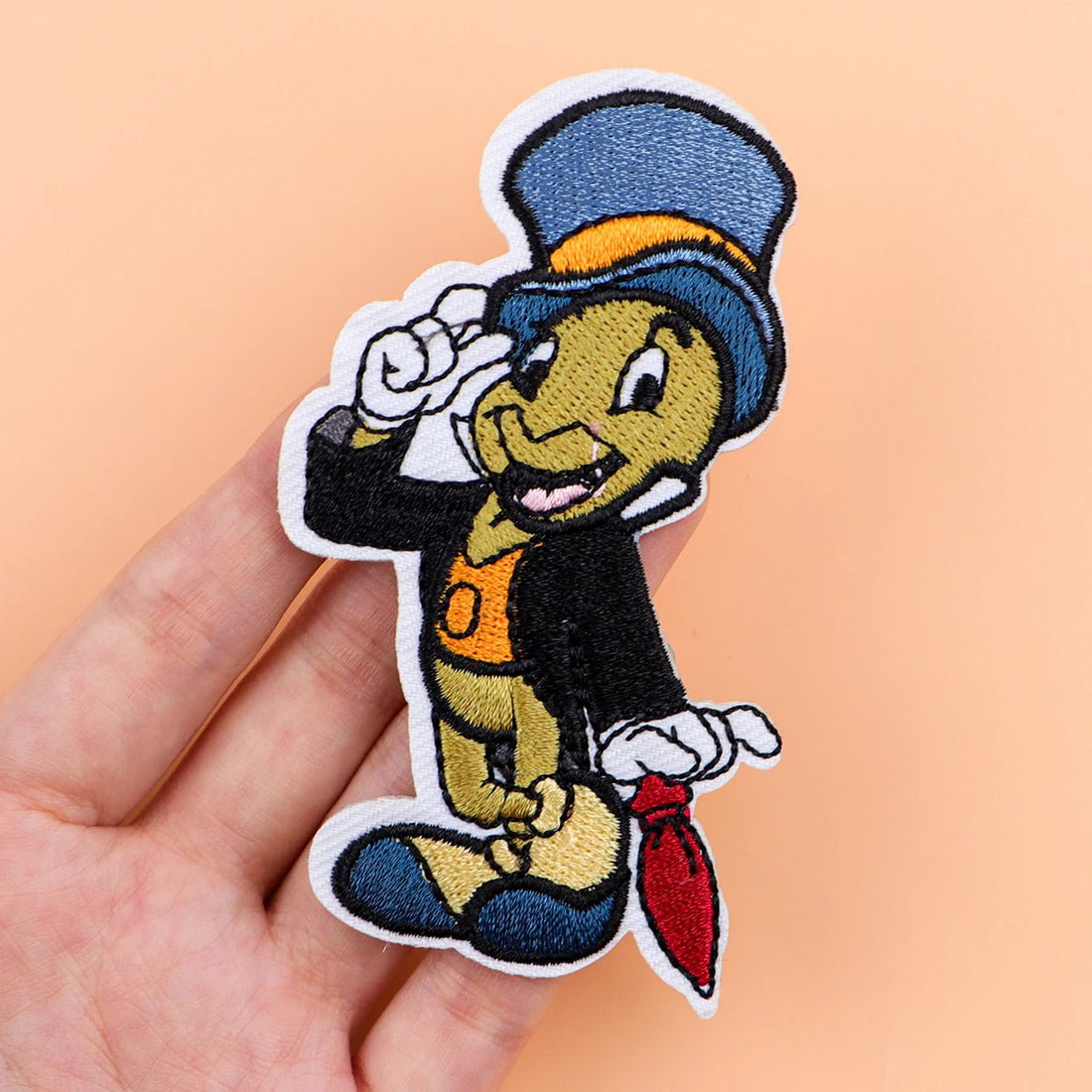 Pinocchio 'Jiminy Cricket | Talking Cricket' Embroidered Patch