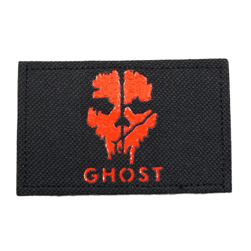 Call of Duty 'Ghost Logo | Reflective 1.0' Embroidered Velcro Patch