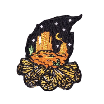 Campfire 'Desert Night' Embroidered Patch