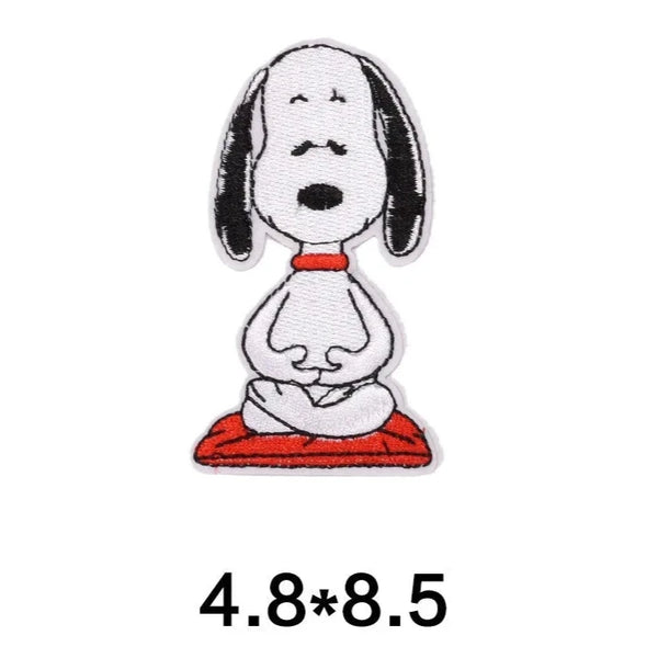 The Peanuts Movie 'Snoopy | Yoga' Embroidered Patch