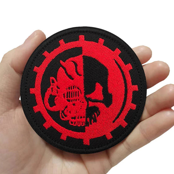 Warhammer 'Adeptus Mechanicus' Embroidered Velcro Patch