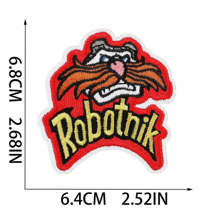 Sonic the Hedgehog 'Robotnik' Embroidered Patch