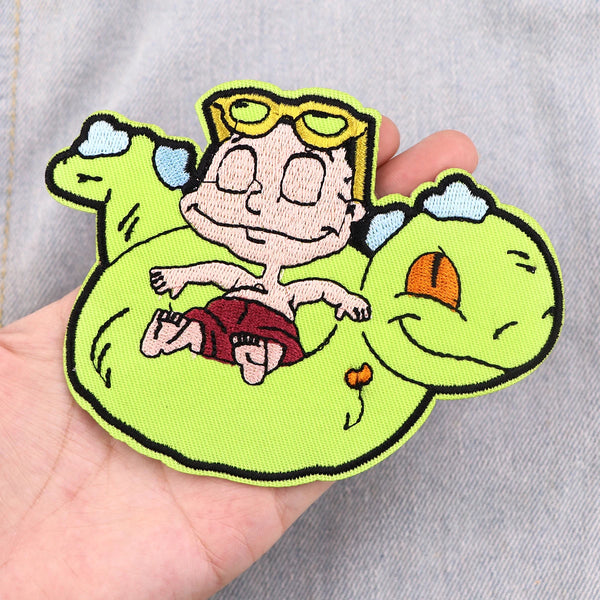 Rugrats 'Tommy Pickles | Sunbathing' Embroidered Patch