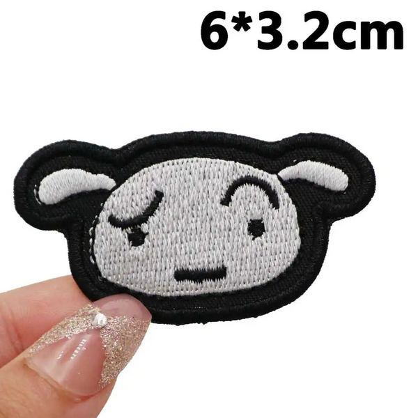 Crayon Shin Chan 'Shiro | Head' Embroidered Patch