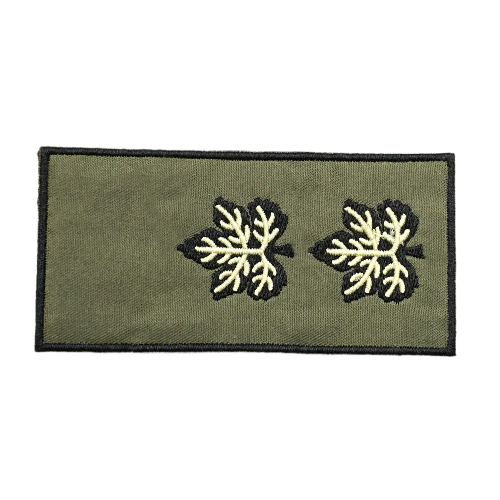 Military Rank 'Colonel | Right' Embroidered Velcro Patch