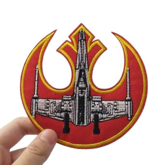 Empire and Rebellion 'Rebel Alliance | X-Wing Starfighter' Embroidered Patch