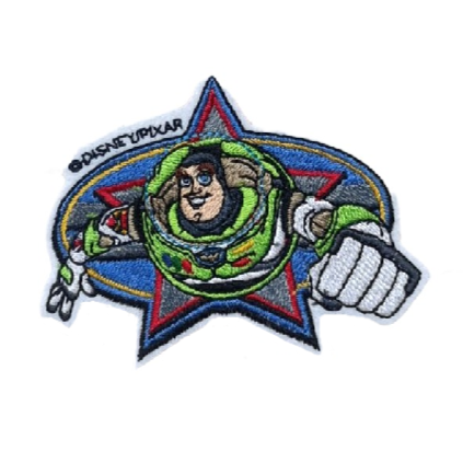 Andy's Room 'Buzz Lightyear | Raised Fist' Embroidered Patch