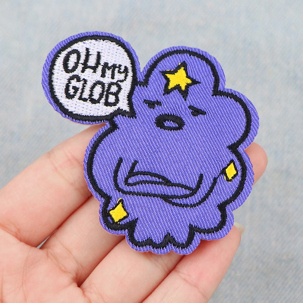 Adventure Time 'Lumpy Space Princess | Oh My Glob' Embroidered Patch