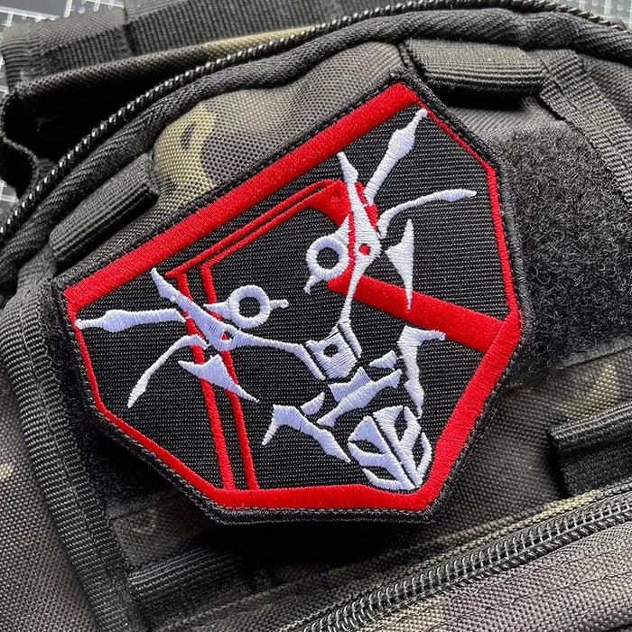 Kamen Rider 'Mask' Embroidered Velcro Patch