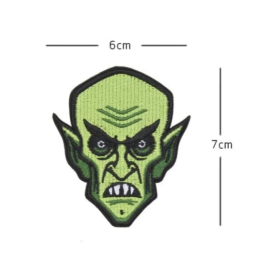 Nosferatu 'Count Orlok | Head' Embroidered Velcro Patch