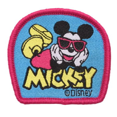 Mickey Mouse 'Mickey | Sunglasses' Embroidered Patch