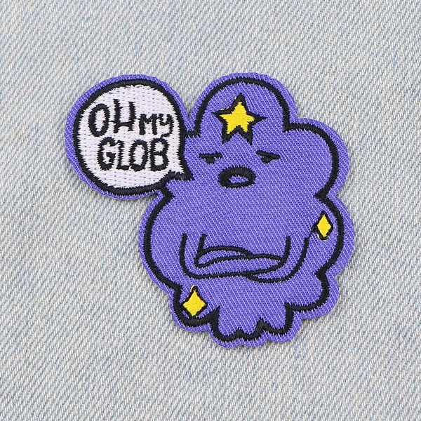 Adventure Time 'Lumpy Space Princess | Oh My Glob' Embroidered Patch