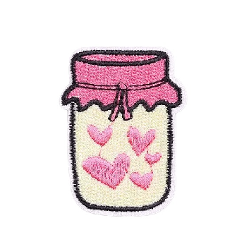 Cute 'Jar Heart' Embroidered Patch