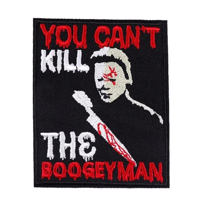 Halloween 'Michael Myers | You Can't Kill The Boogeyman' Embroidered Patch