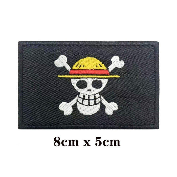 One Piece 'Straw Hat Pirates Flag' Embroidered Patch