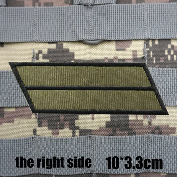 Military Rank 'Corporal Special Combatant | Right' Embroidered Velcro Patch