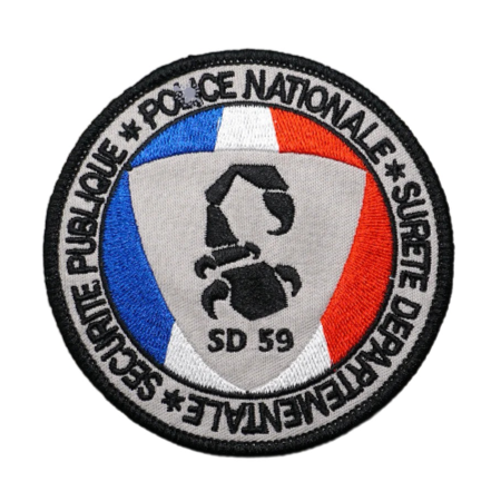 Military Tactical 'Police Nationale | Securite Publique' Embroidered Velcro Patch