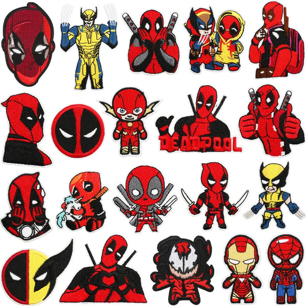 Deadpool 'Set of 20' Embroidered Patch