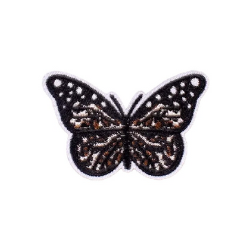 Cute 'Leopard Butterfly' Embroidered Patch