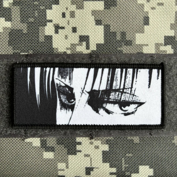 Attack on Titan 'Levi Ackerman | Sad Eyes' Embroidered Velcro Patch