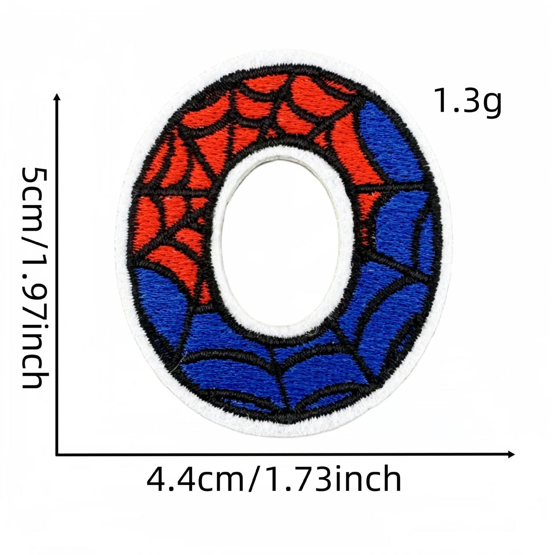 Spider-Man Number 'Zero' Embroidered Patch