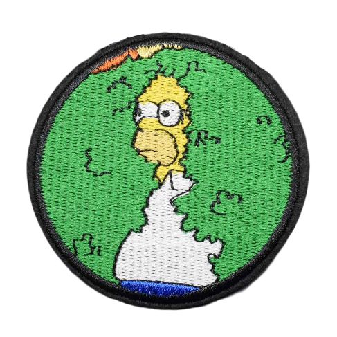 Springfield 'Bart | Hiding In Bushes' Embroidered Patch