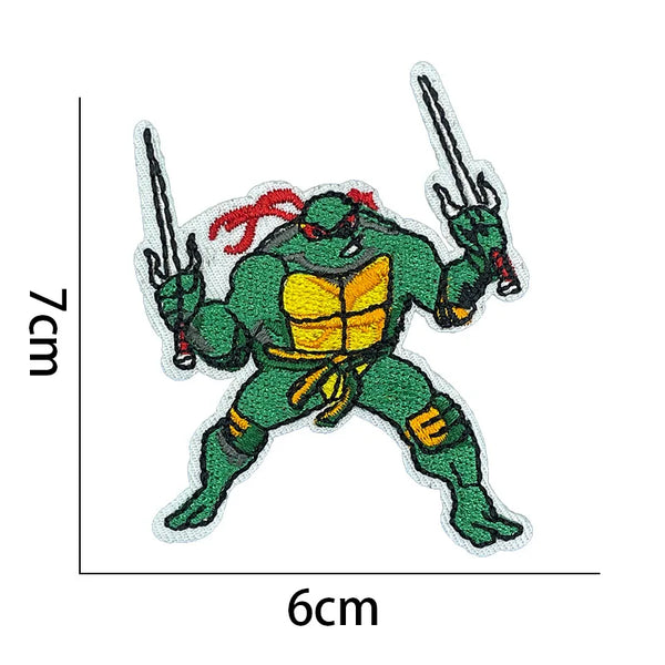 Teenage Mutant Ninja Turtles 'Raphael | Sai Weapon' Embroidered Patch