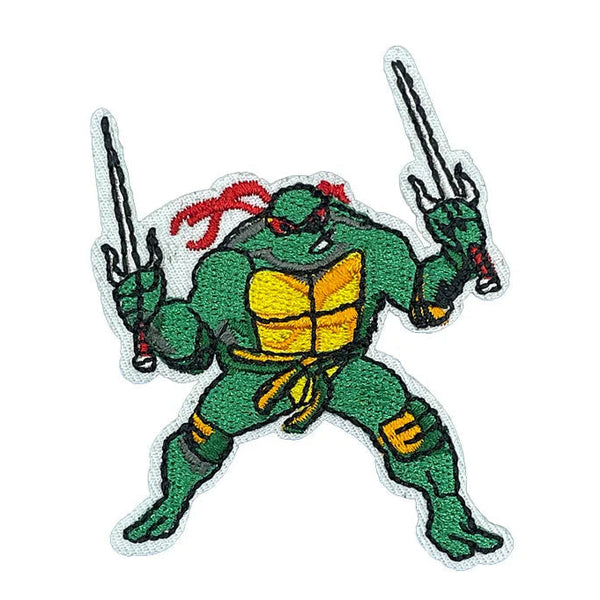 Teenage Mutant Ninja Turtles 'Raphael | Sai Weapon' Embroidered Patch