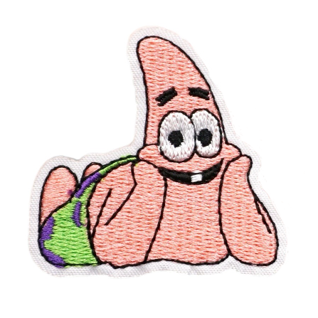 SpongeBob 'Patrick Star | Daydreaming' Embroidered Patch