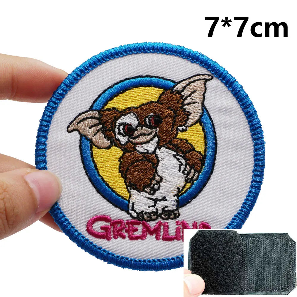 Gremlins 'Gizmo | Round' Embroidered Velcro Patch