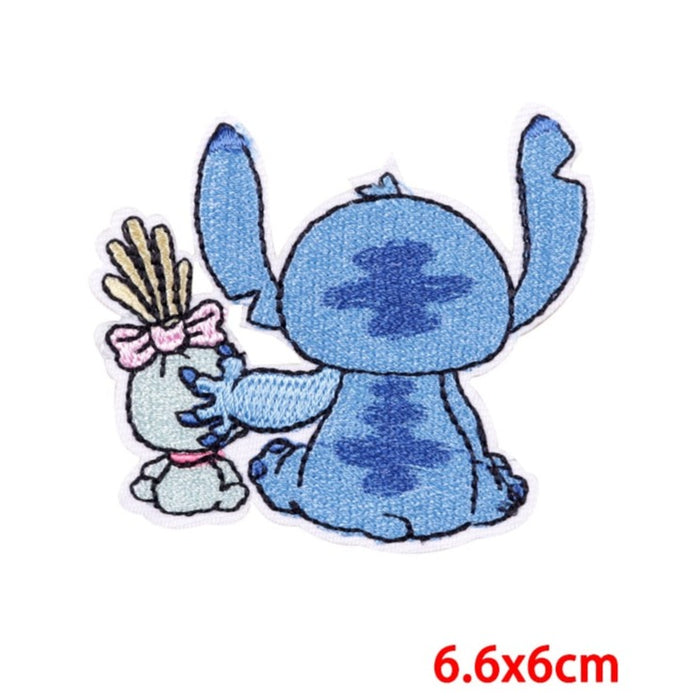 Lilo & Stitch 'Stitch and Scrump | Sitting' Embroidered Patch