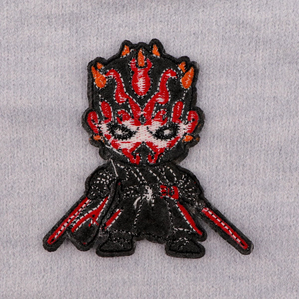 Empire and Rebellion 'Chibi Darth Maul' Embroidered Patch