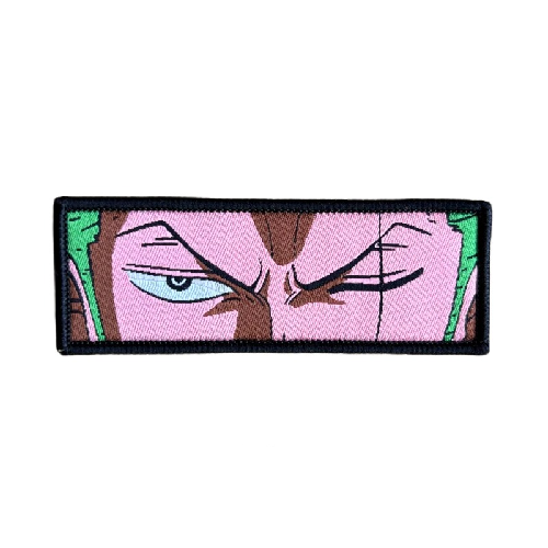 One Piece 'Roronoa Zoro | Serious Eyes' Embroidered Velcro Patch