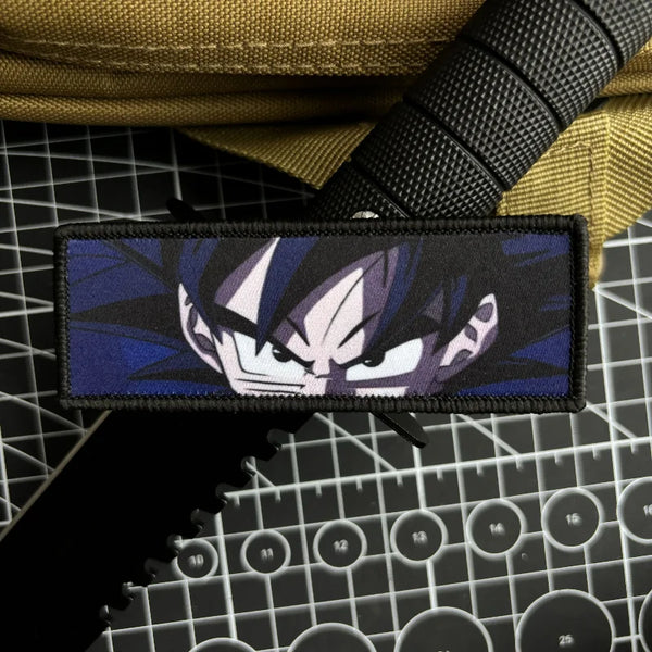 Saiyan Saga 'Goku | Fierce Eyes' Embroidered Velcro Patch