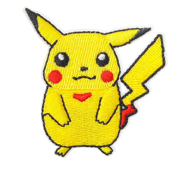 Pocket Monster 'Pikachu | Serious' Embroidered Patch