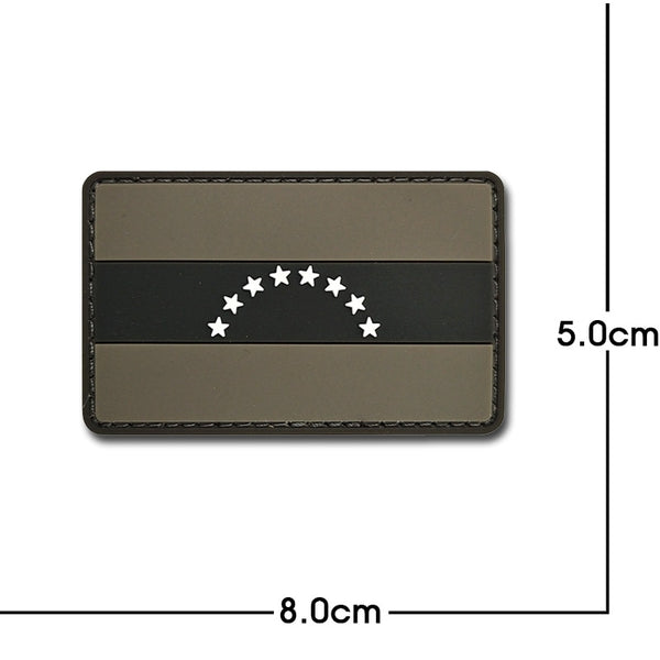 Venezuela Flag PVC Rubber Velcro Patch