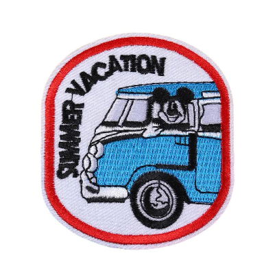 Mickey Mouse 'Mickey | Summer Vacation' Embroidered Patch