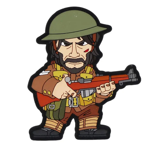 John Wick 'Tactical Gear' PVC Rubber Velcro Patch