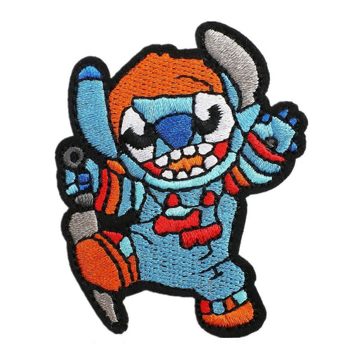 Stitch x Chucky '1.0' Embroidered Patch — Little Patch Co
