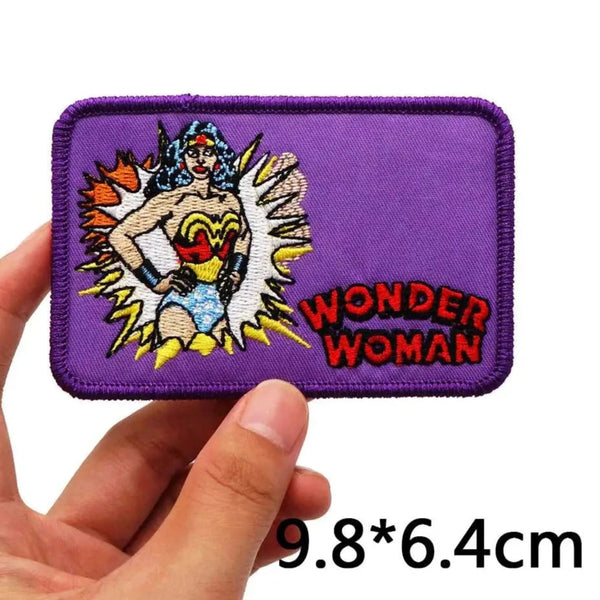 Wonder Woman 'Square' Embroidered Patch