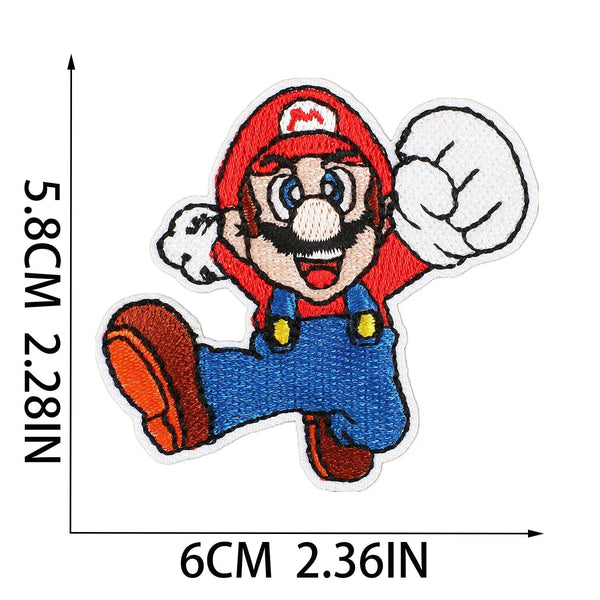 Mushroom Kingdom Bros. 'Mario | Happy' Embroidered Patch