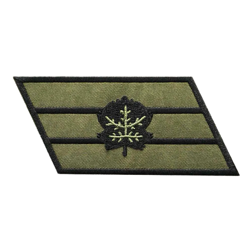 Military Rank 'Staff Sergeant Special Combatant | Right' Embroidered Velcro Patch