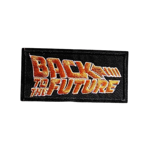 Back to the Future 'Logo' Embroidered Velcro Patch