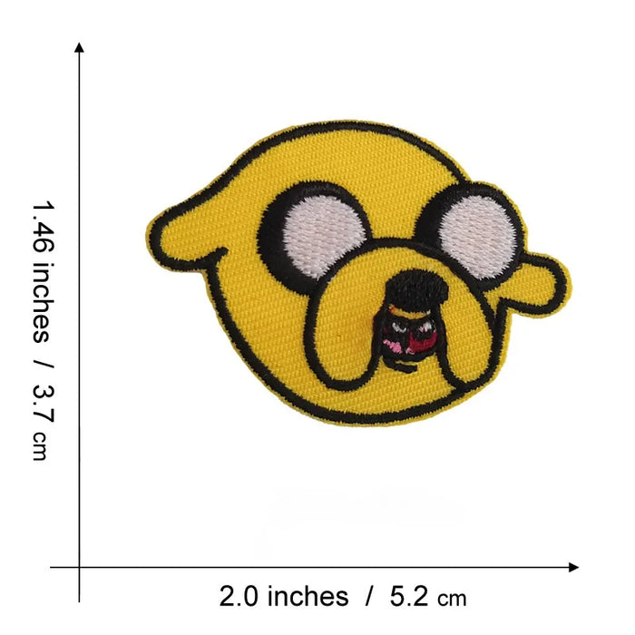 Adventure Time 'Jake the Dog | Head' Embroidered Patch
