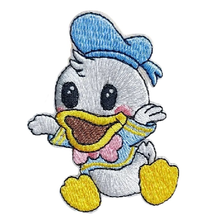 Mickey Mouse Clubhouse 'Baby Donald | Joyful' Embroidered Patch