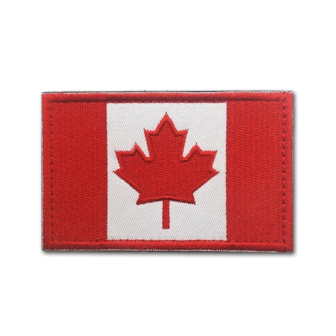 Canada Flag '2.0' Embroidered Velcro Patch