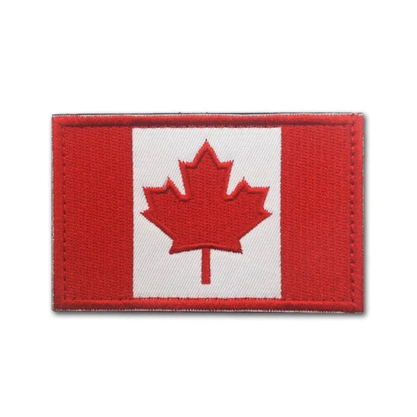 Canada Flag '2.0' Embroidered Velcro Patch