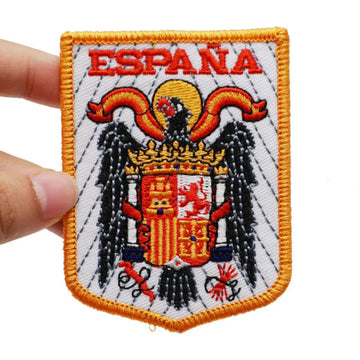 Emblem 'Espana' Embroidered Patch